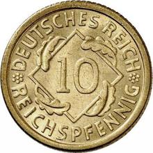 10 Reichspfennigs 1929 E  