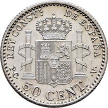 50 céntimos 1910  PCV 