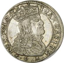 Шестак (6 грошей) 1665  TLB  "Литва"