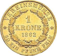 1 corona 1862  B 
