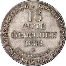 16 Gutegroschen 1833 A  