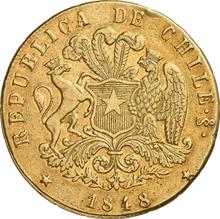 8 escudo 1848 So JM 