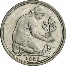 50 Pfennig 1982 G  