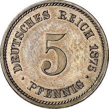 5 Pfennig 1875 A  