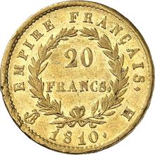 20 francos 1810 H  