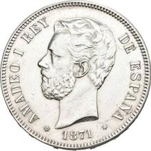 5 peset 1871  SDM 