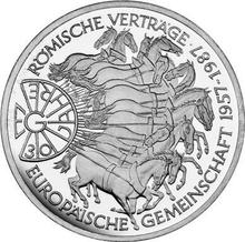 10 Mark 1987 G   "Römischen Verträge"