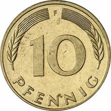 10 Pfennig 1985 F  