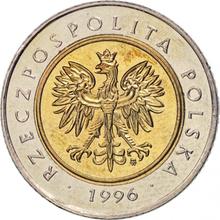 5 Zlotych 1996 MW  