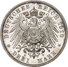 3 марки 1910 A   "Любек"