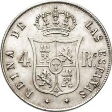 4 Reales 1859   