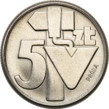 5 Zlotych 1959   WJ "Hammer und Maurerkelle" (Probe)