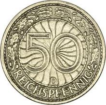 50 Reichspfennig 1931 D  