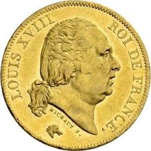 40 francos 1817 A  