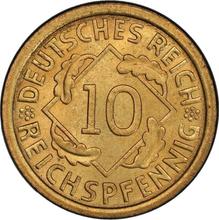 10 Reichspfennigs 1935 A  