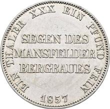 Taler 1857 A   "Ausbeute"