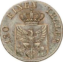3 Pfennig 1838 D  