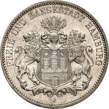 3 марки 1910 J   "Гамбург"