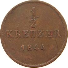 1/2 Kreuzer 1844   