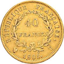 40 Francs 1808 U  