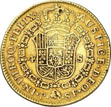 4 escudo 1782 P SF 