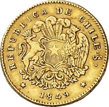 2 escudo 1849 So ML 