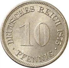 10 Pfennige 1875 D  