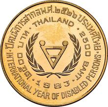 2500 Baht BE 2526 (1983)    "Internationales Jahr der Behinderten"
