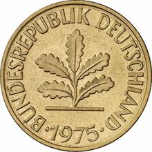 10 Pfennig 1975 G  