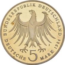 5 марок 1984 J   "Мендельсон"