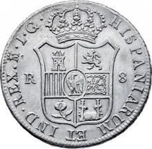 8 reales 1810 M IG 