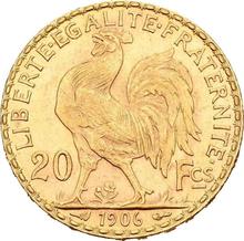 20 francos 1906 A  
