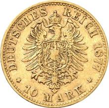 10 marcos 1877 F   "Würtenberg"