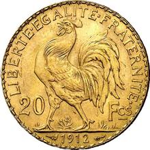 20 francos 1912   