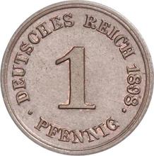 1 Pfennig 1898 G  