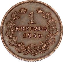 1 Kreuzer 1849   