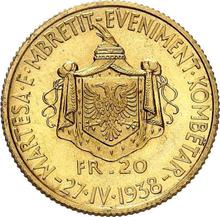 20 franga ari 1938 R   "Boda"