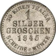 1 Silber Groschen 1845   