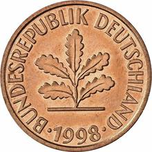 2 Pfennig 1998 F  