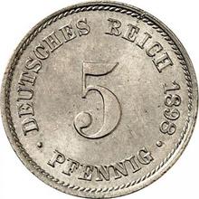5 fenigów 1898 J  