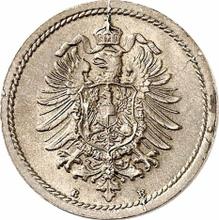 5 Pfennige 1874 B  