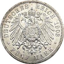 5 marcos 1903 A   "Sajonia-Weimar-Eisenach"