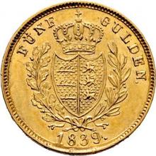 5 Gulden 1839  W 