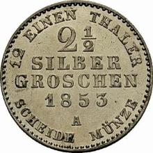 2-1/2 silbergroschen 1853 A  