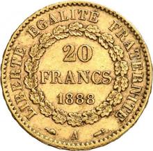 20 франков 1888 A  