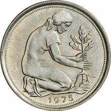 50 Pfennig 1975 G  