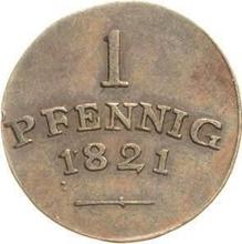 1 Pfennig 1821   