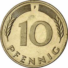 10 Pfennige 1988 F  