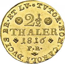 2 1/2 táleros 1816  FR 