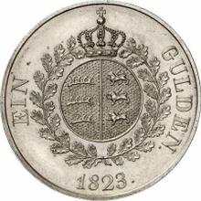 Gulden 1823  PB  (Probe)